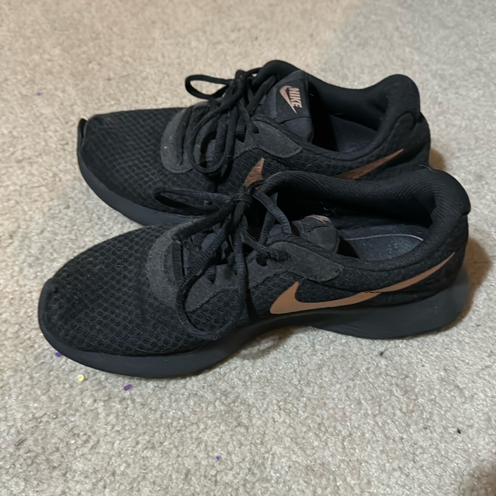 Well worn running sneakers 8 1/2 size